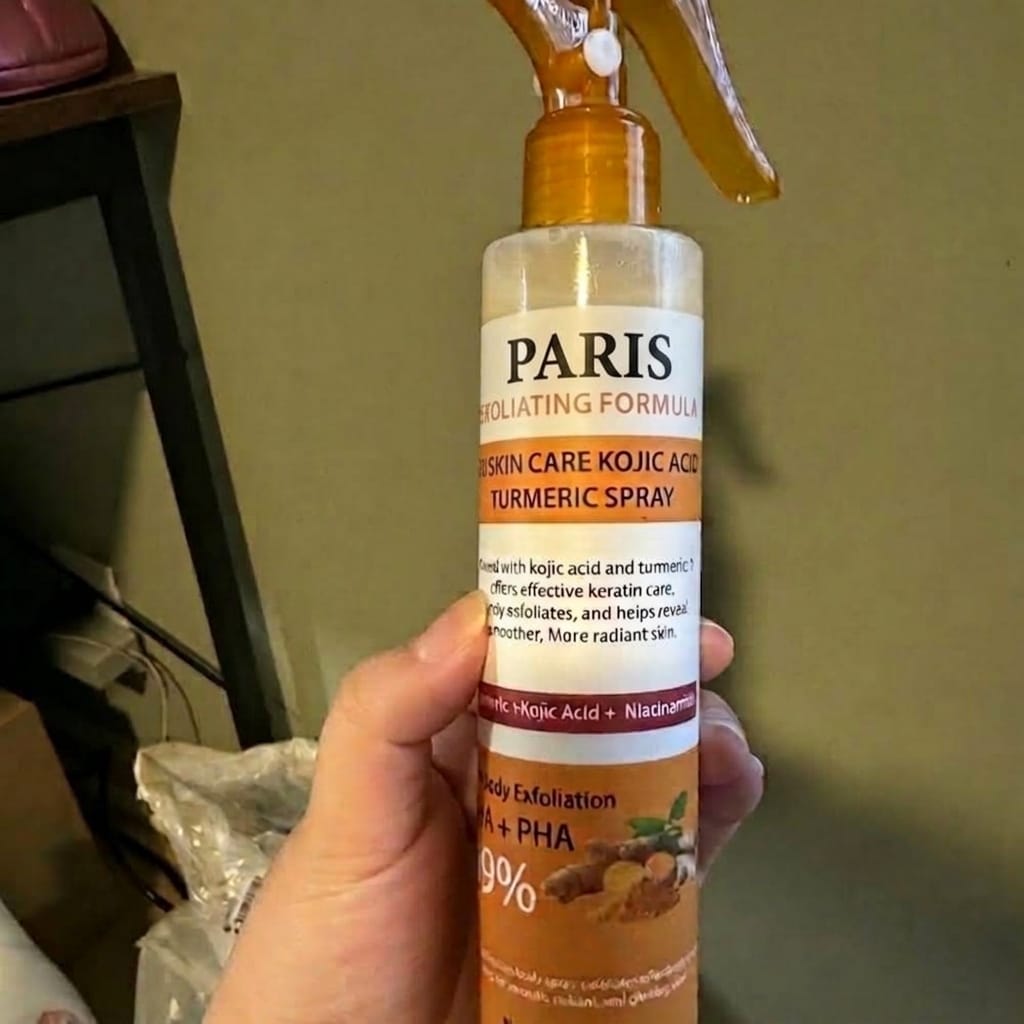 Customer photo review of Spray exfoliante corporal - Kójico + Cúrcuma