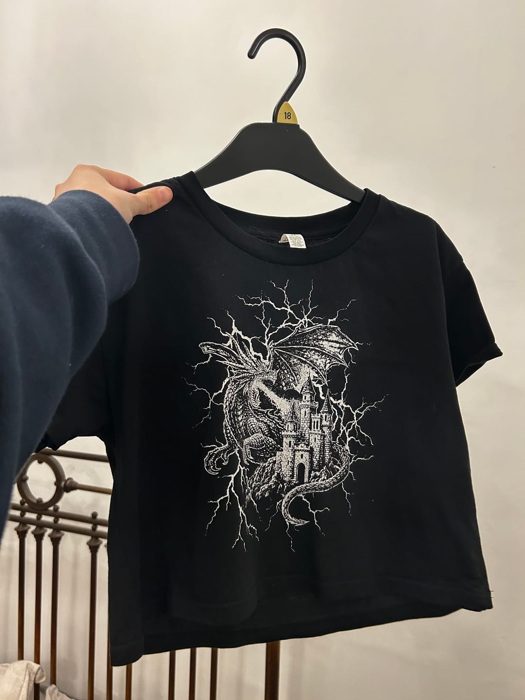 Customer photo review of Dragon Crop Tee