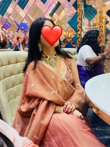 Customer photo review of Mastaani Autumn Dust Lehenga Set