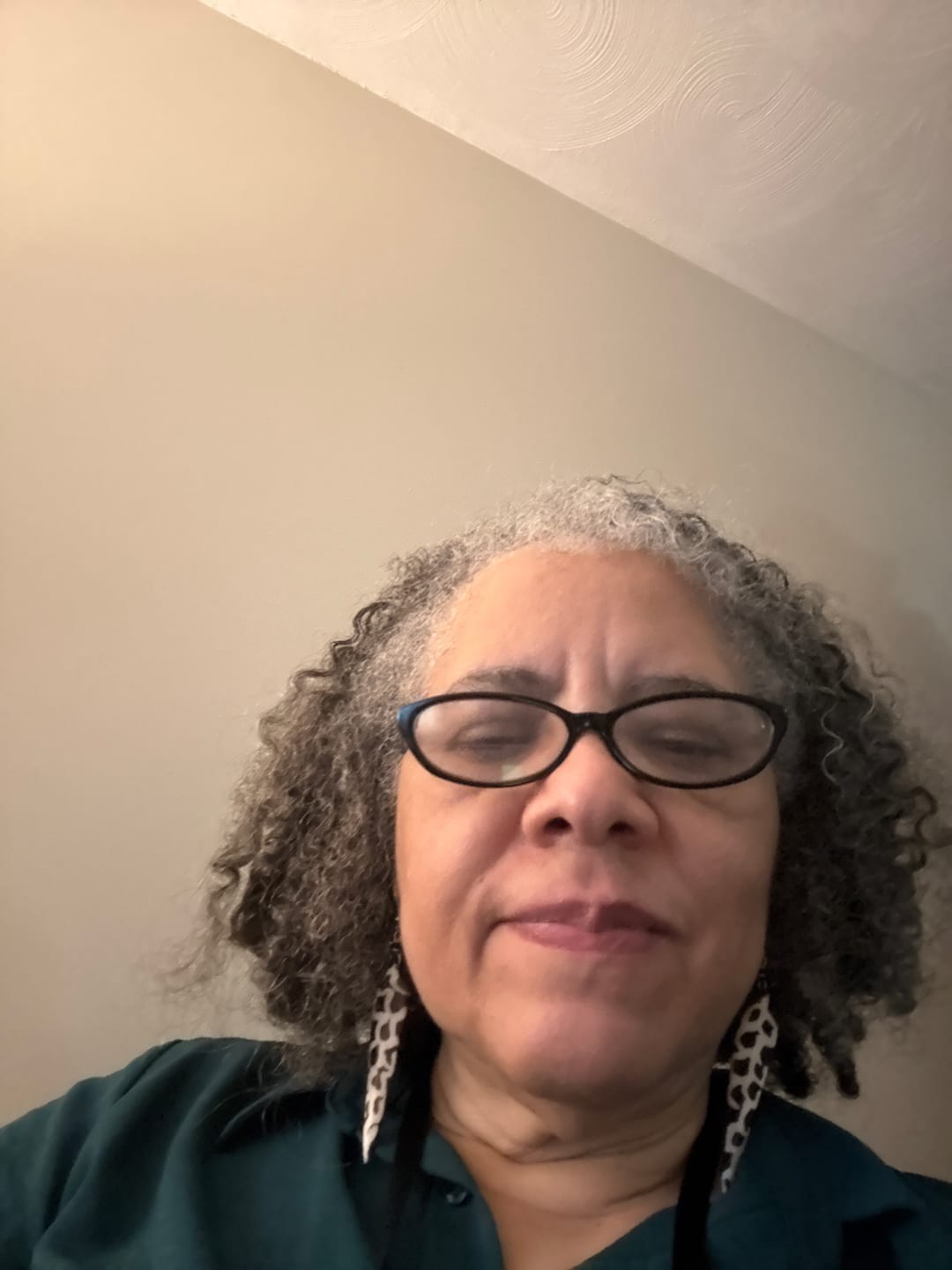 Customer photo review of Treetop Nzete African Earrings