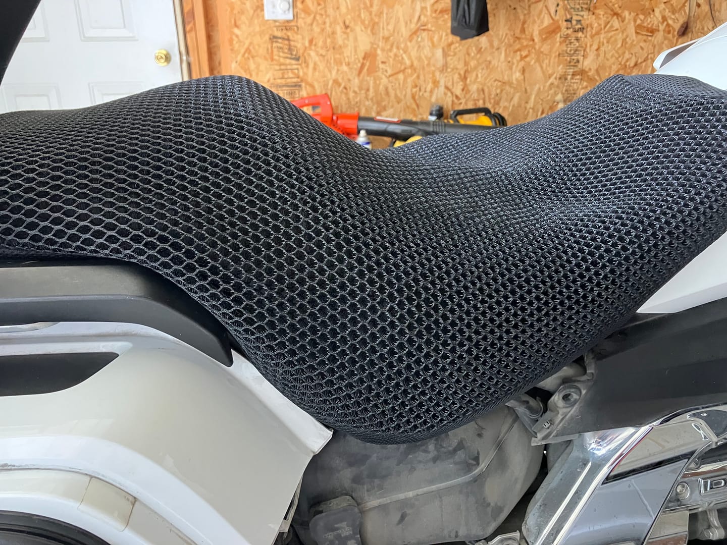 Customer photo review of Wind Rider Seat Cover