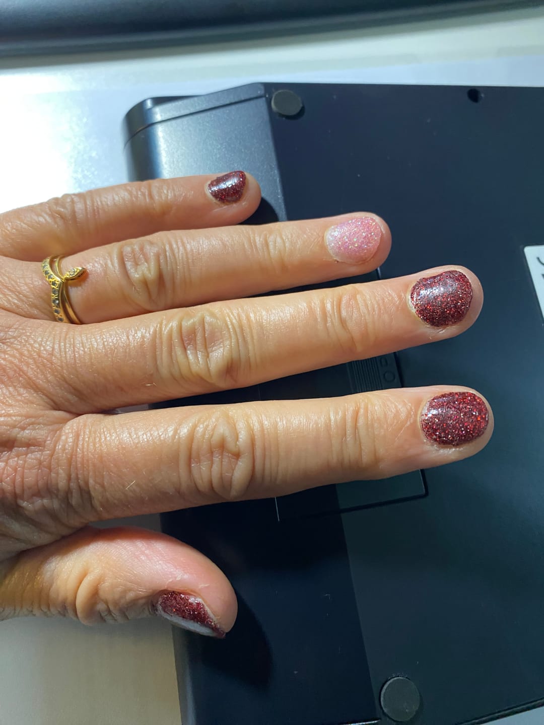 Customer photo review of Bright Future Dipping Powder