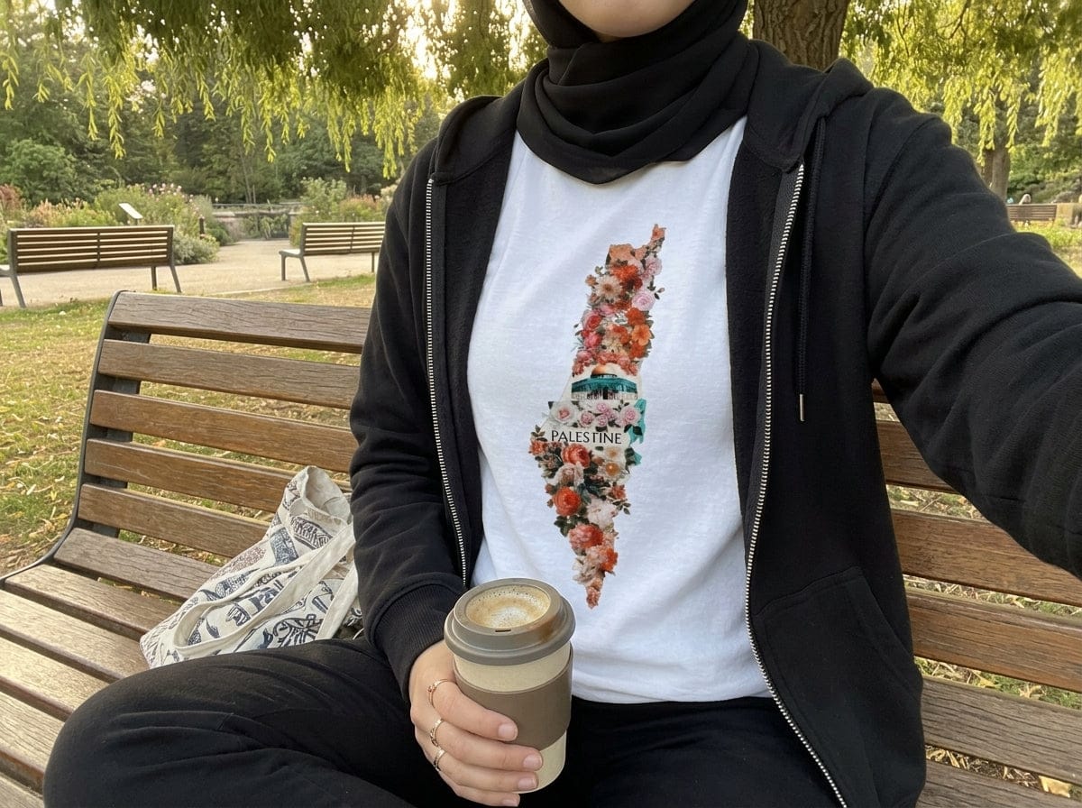 Customer photo review of Palestine Shirt©