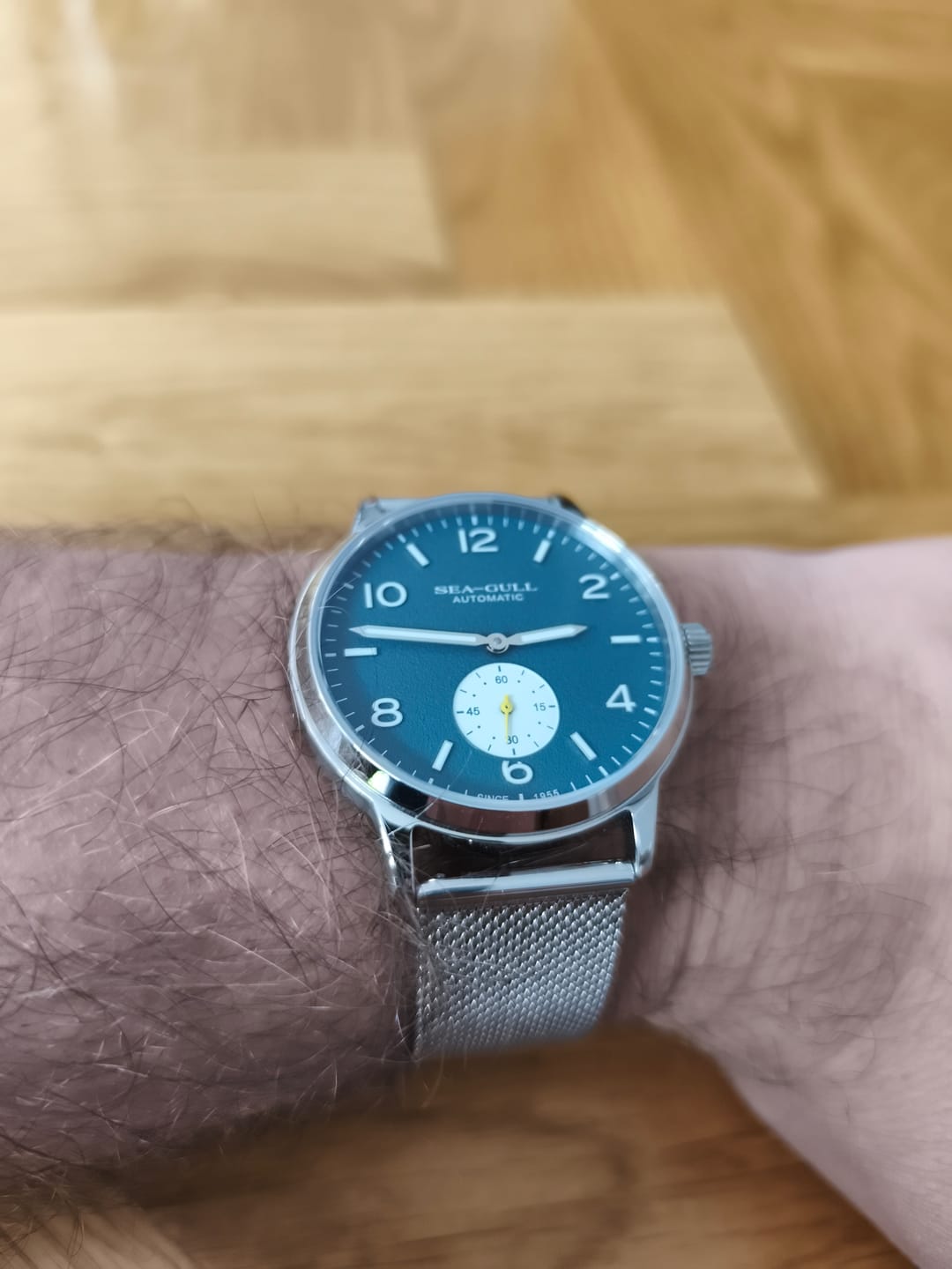 Customer photo review of Preroder | Bauhaus | Small Second | Fine Spark | 40mm