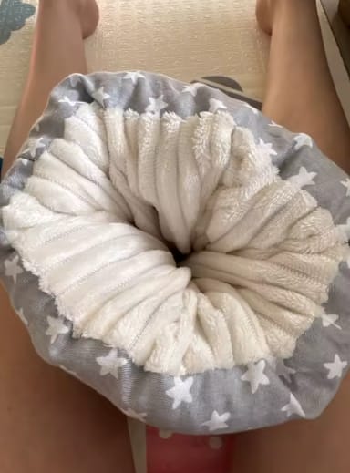 Customer photo review of Stillkissen für Babys