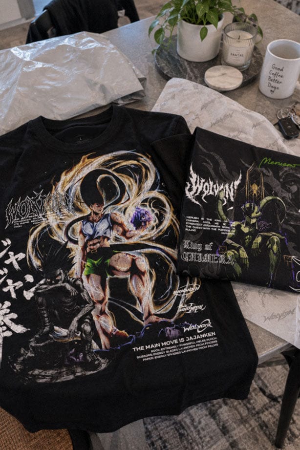 Customer photo review of HxH | Gon Heavyweight Washed Tee