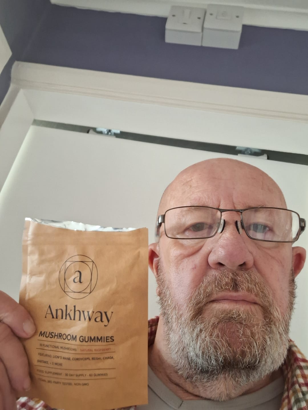 Customer photo review of Mushroom Gummies