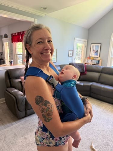 Customer photo review of WaterLand Baby Carrier