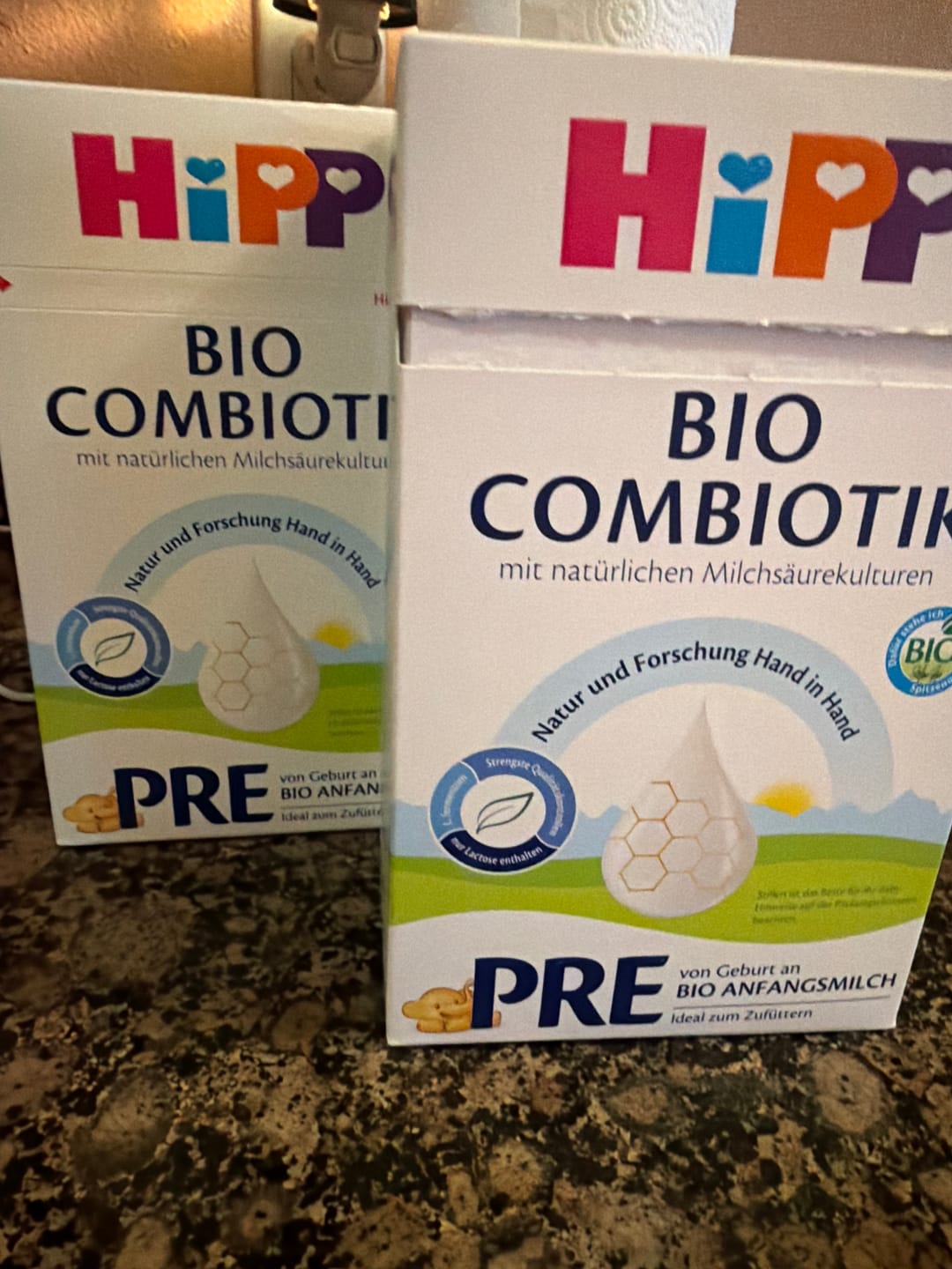 Customer photo review of HiPP German Stage PRE Organic Combiotic Formula 600g