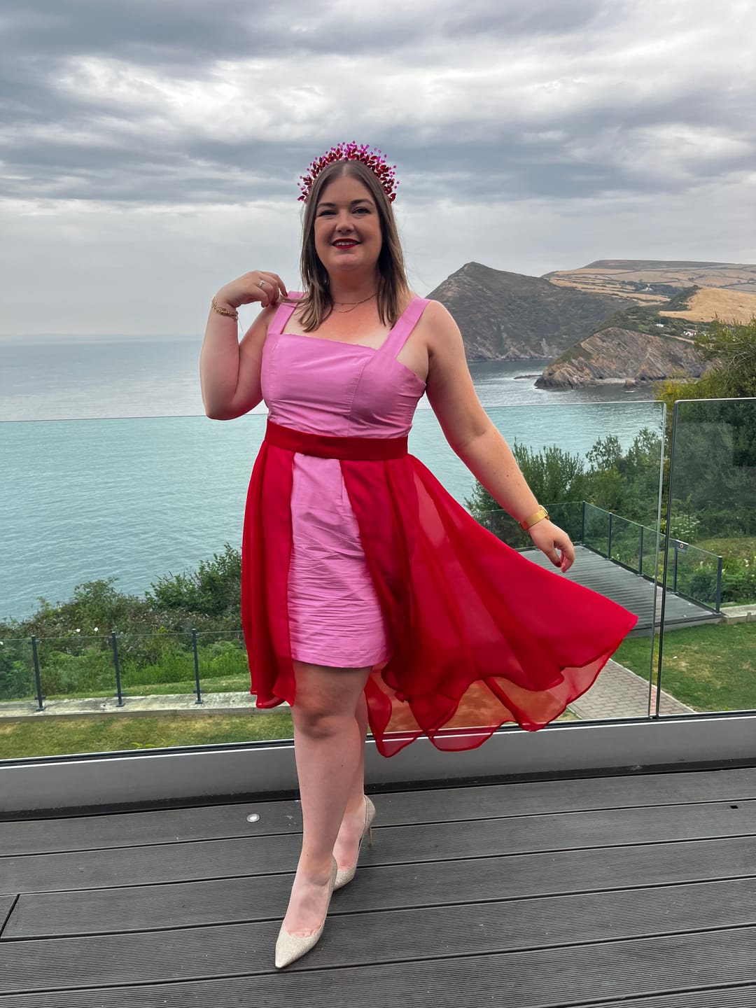 Customer photo review of Plain Chiffon Fabric