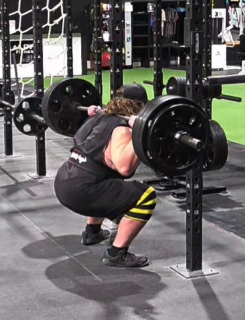 Customer photo review of Thor Knee Sleeves - Double Ply