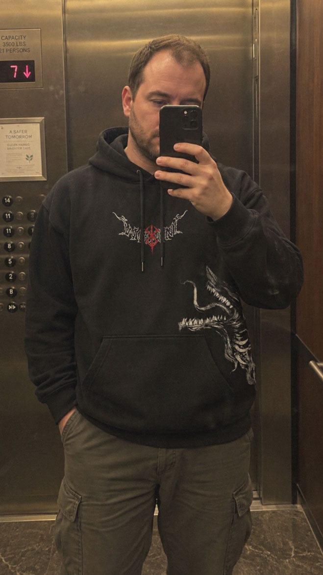 Customer photo review of Berserk | Guts – Berserker Hoodie