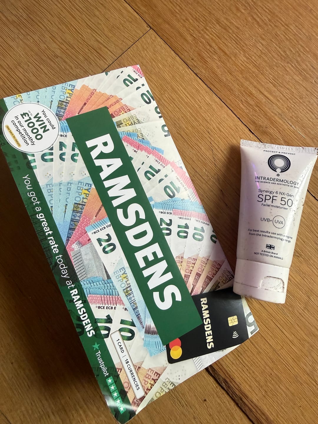 Customer photo review of Synergy 6 - moisturiser with SPF 50 - 50ml and 100ml back in stock!! get it while it lasts