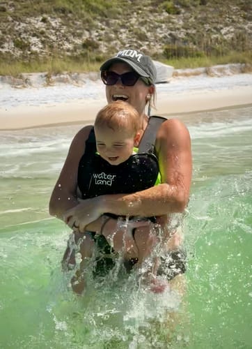 Customer photo review of WaterLand Baby Carrier