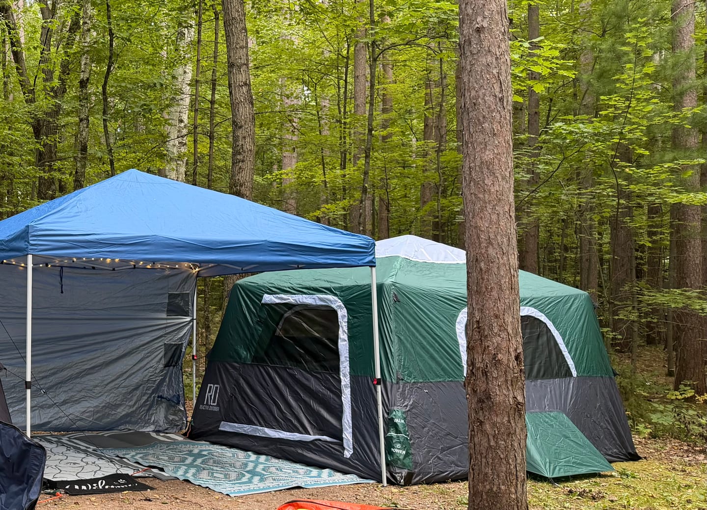 Customer photo review of 2-Step Cabin Tent
