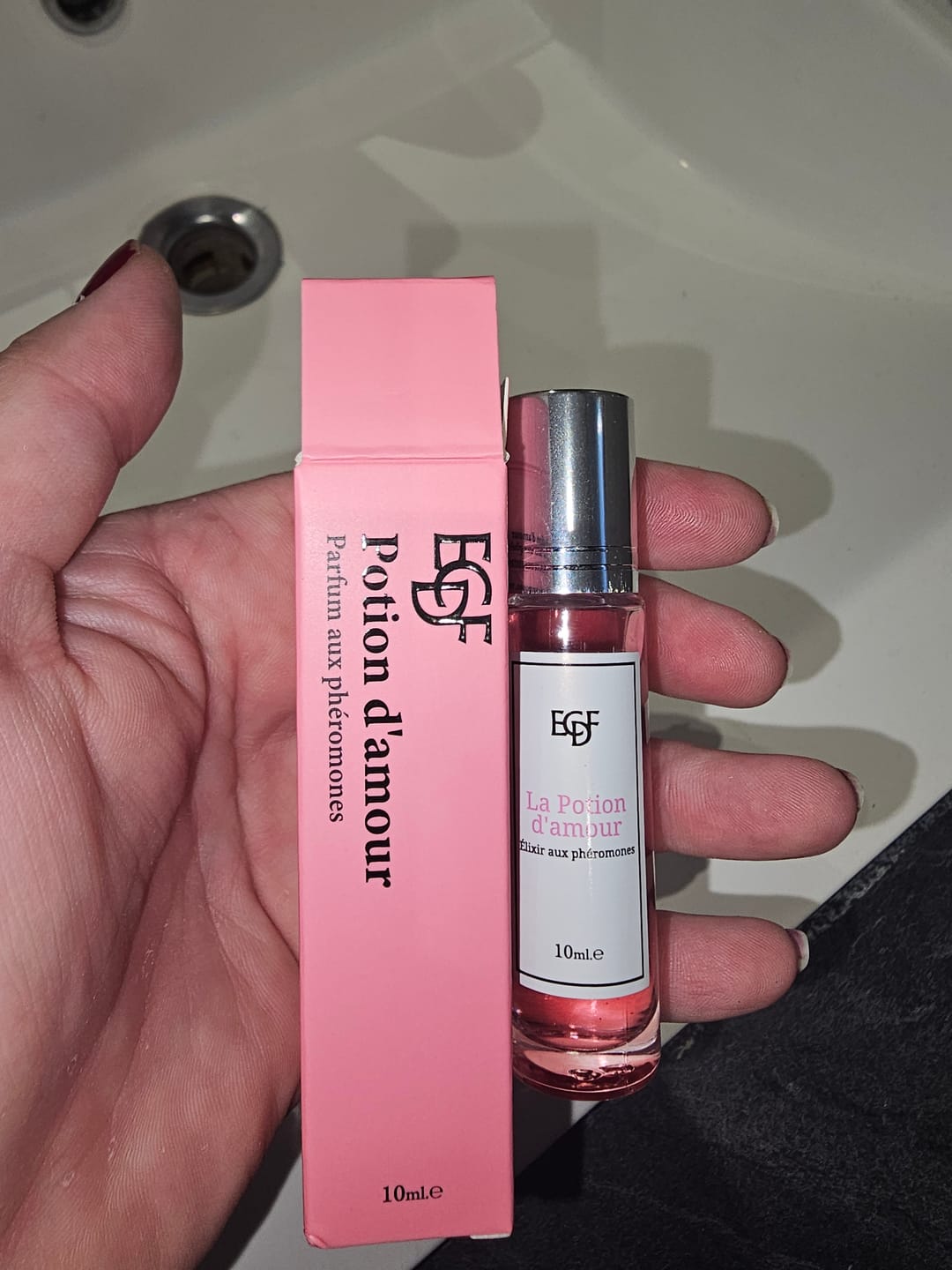 Customer photo review of Elixir Aux Phéromones