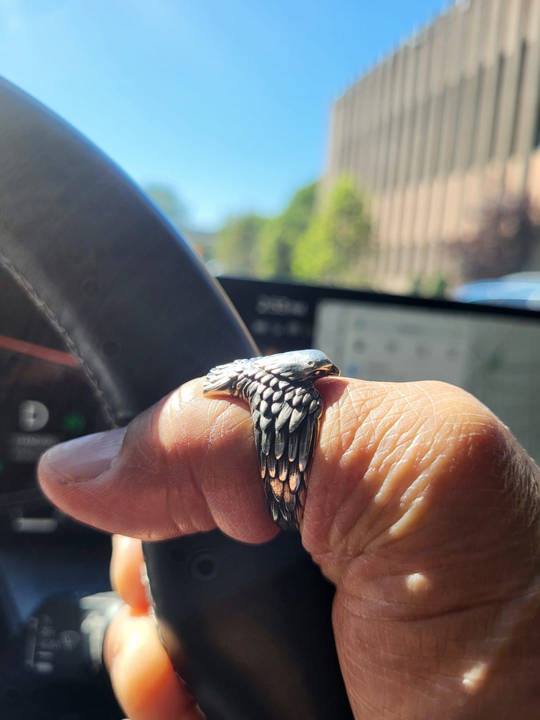 Customer photo review of Eagle Ring