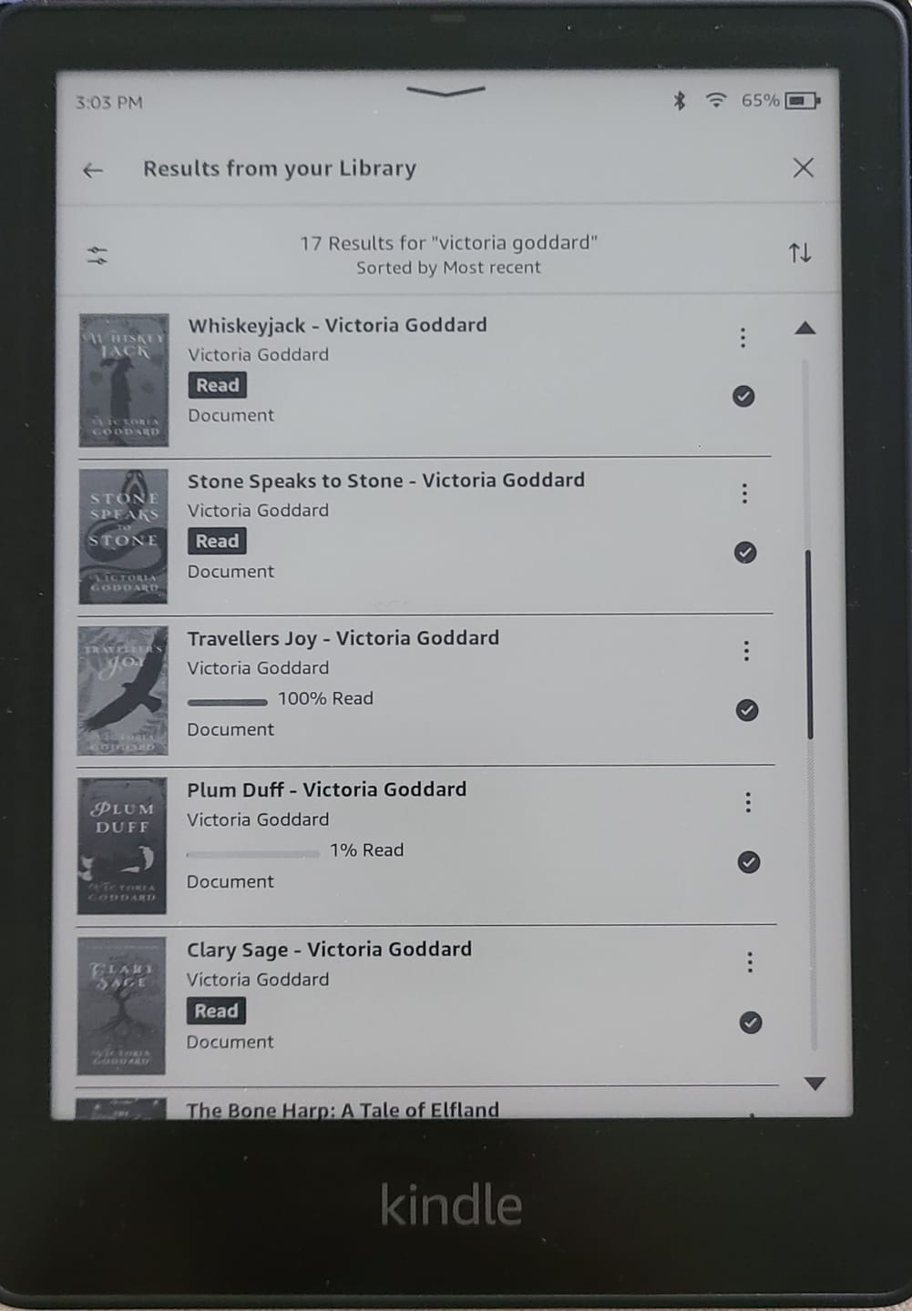 Customer photo review of 2A. Greenwing & Dart Bundle 1-6 and shorts (EBOOK BUNDLE)