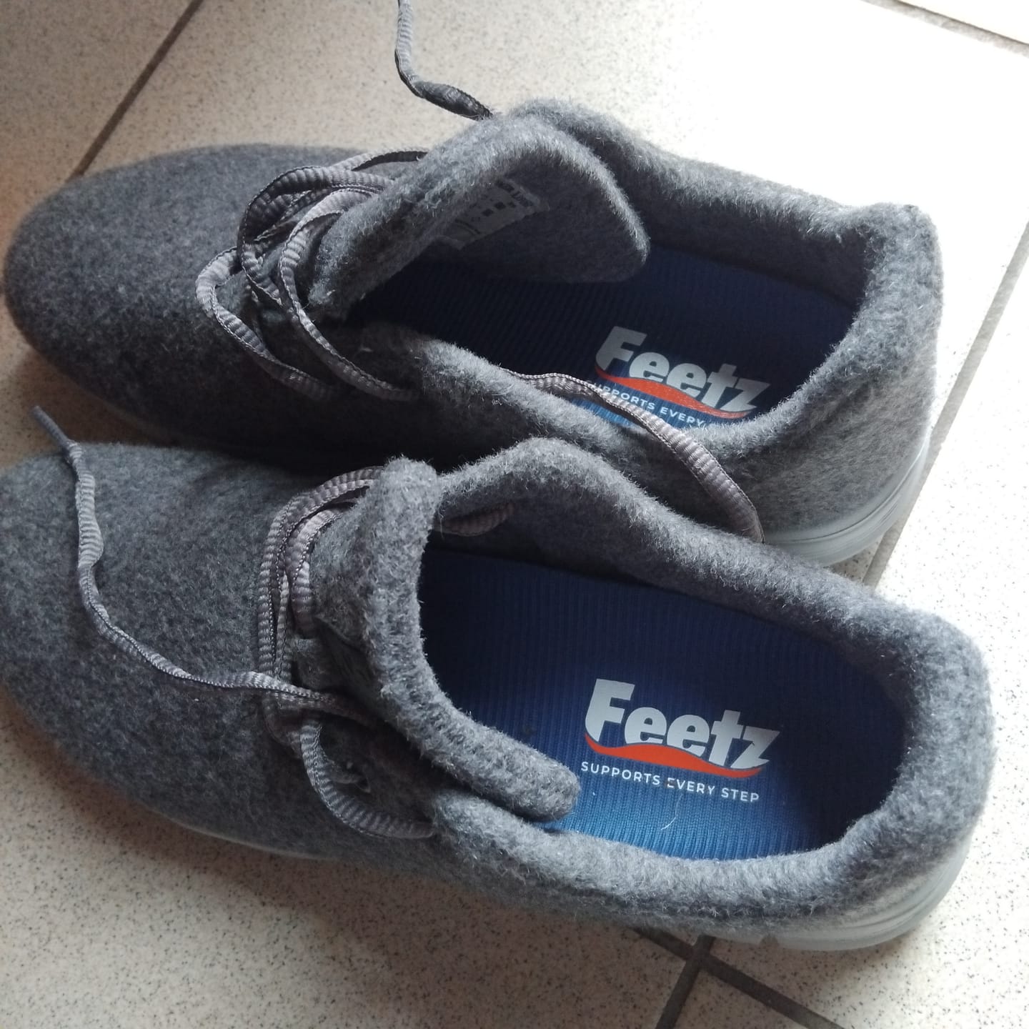 Customer photo review of Feetz® Blue One | Ultiem Hielcomfort