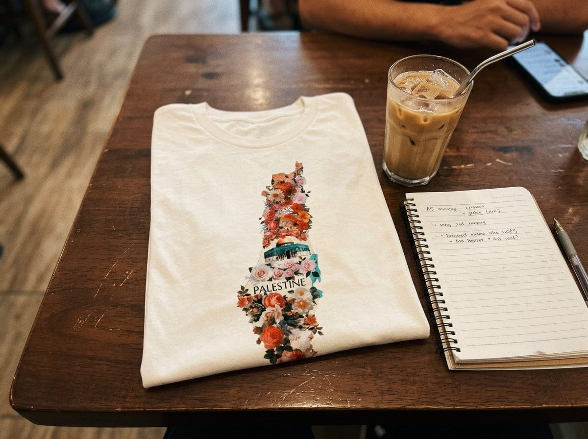Customer photo review of Palestine Shirt©