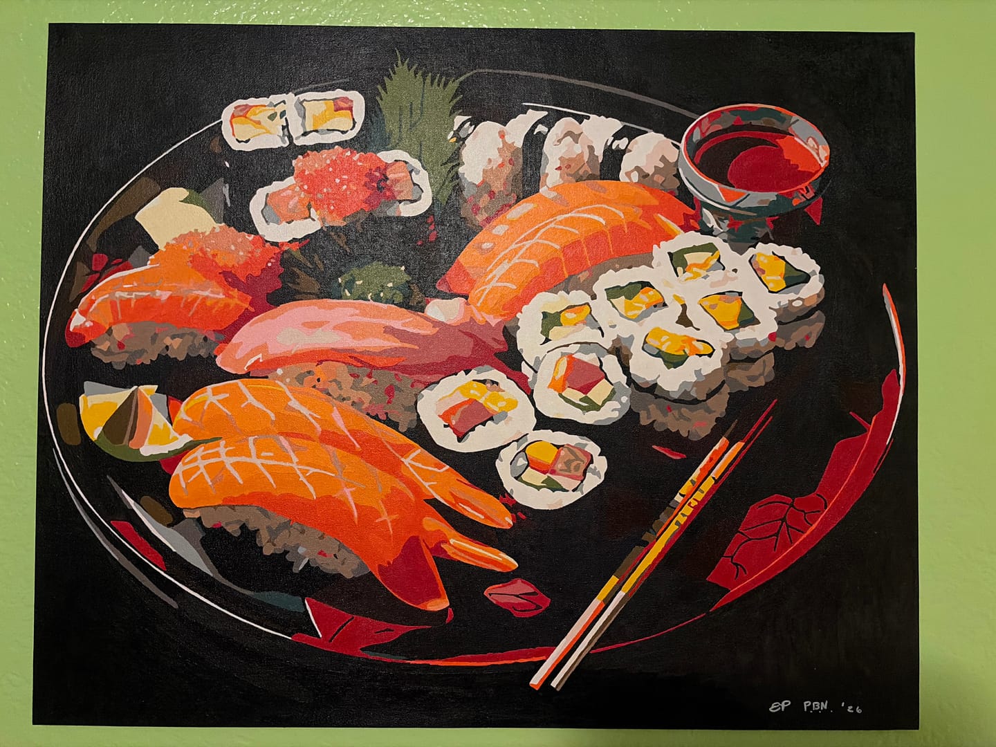 Customer photo review of Sushi Platter