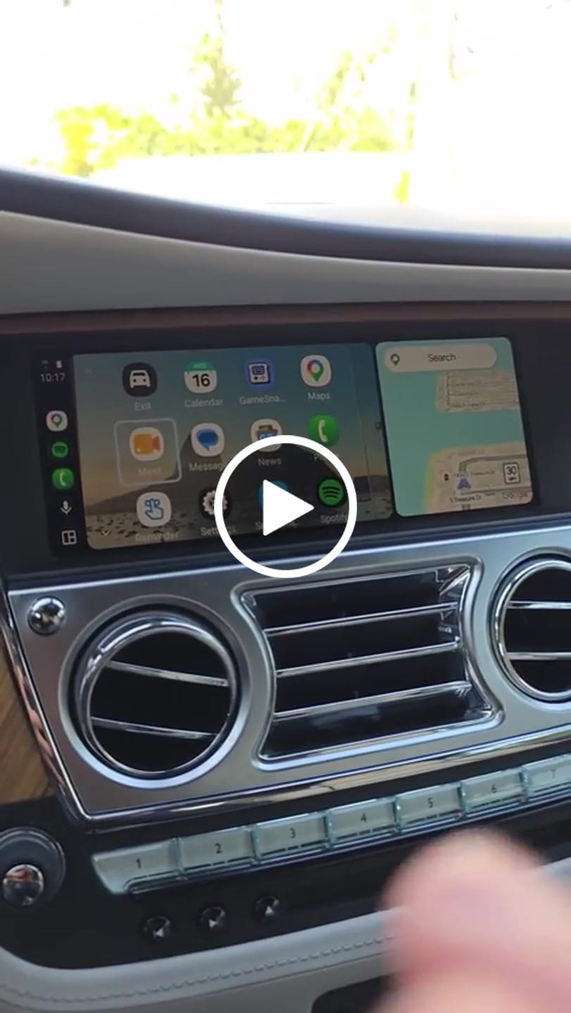Customer video review of Rolls Royce Dawn 2009-2018 — Wireless Apple CarPlay & Android Auto Module