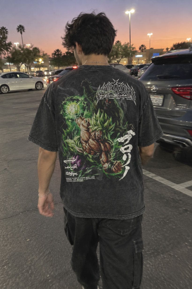 Customer photo review of Dragon Ball | Broly Oversized Heavyweight Washed Tee