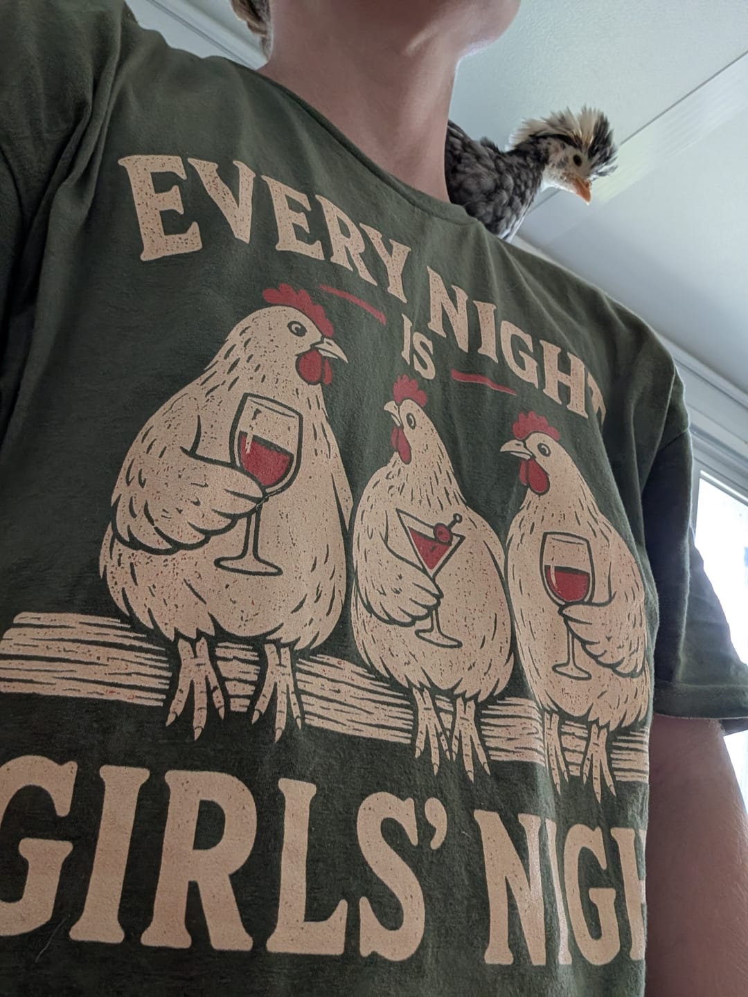 Customer photo review of Every Night T-Shirt