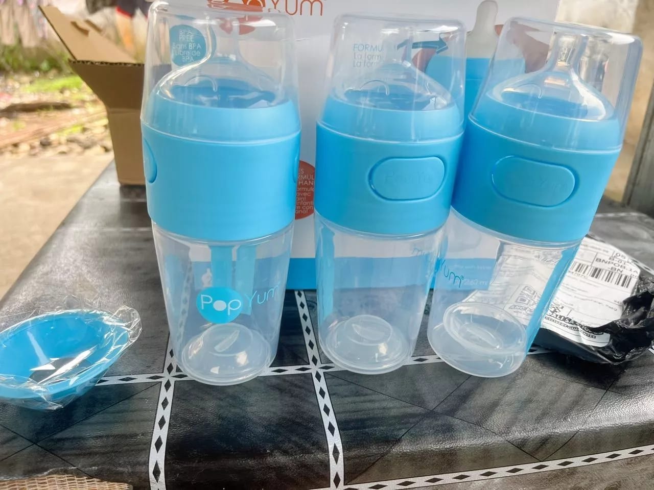 Customer photo review of PopYum Baby Bottle - 3pcs 9oz Bottle