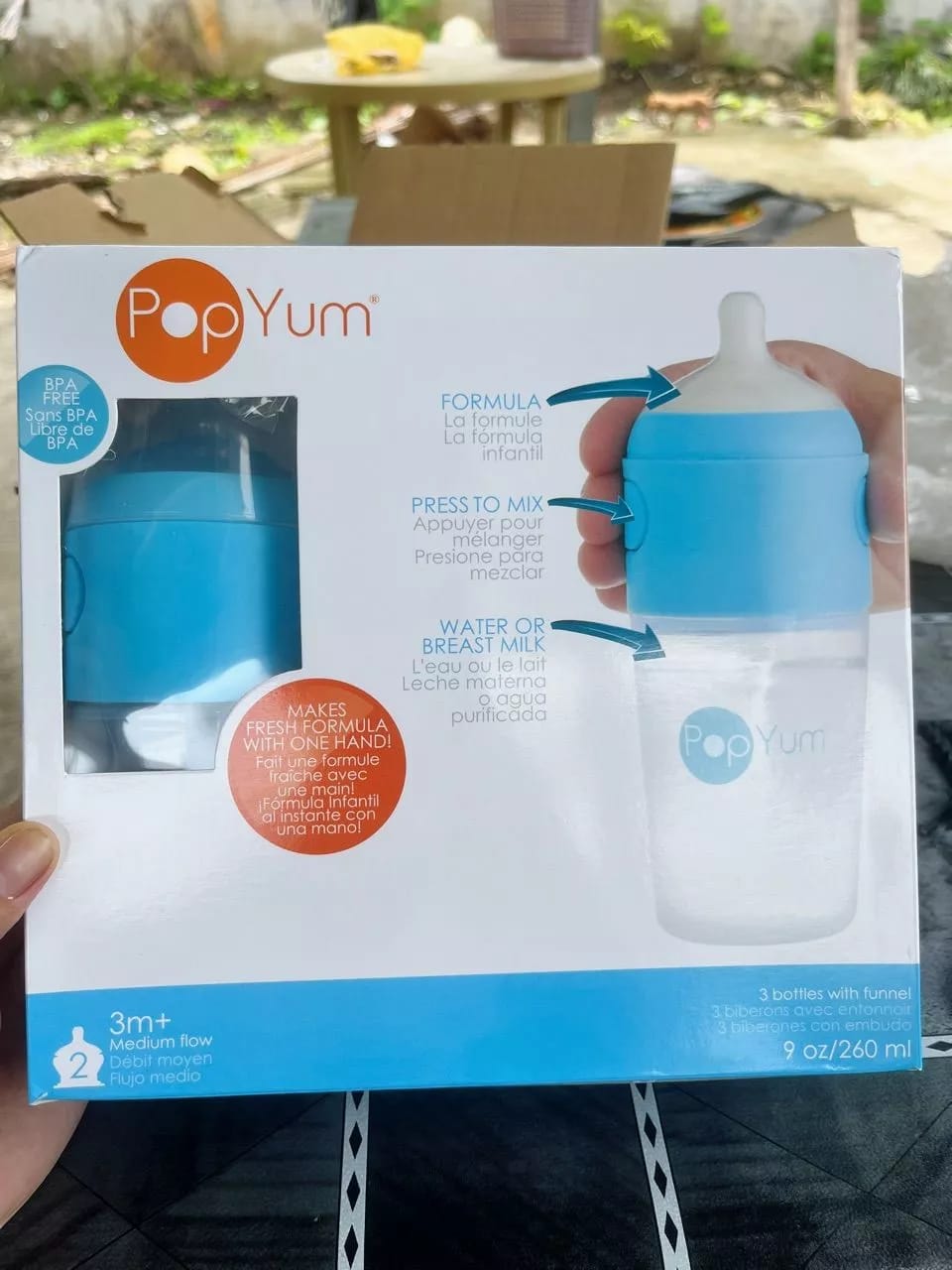 Customer photo review of PopYum Baby Bottle - 3pcs 9oz Bottle