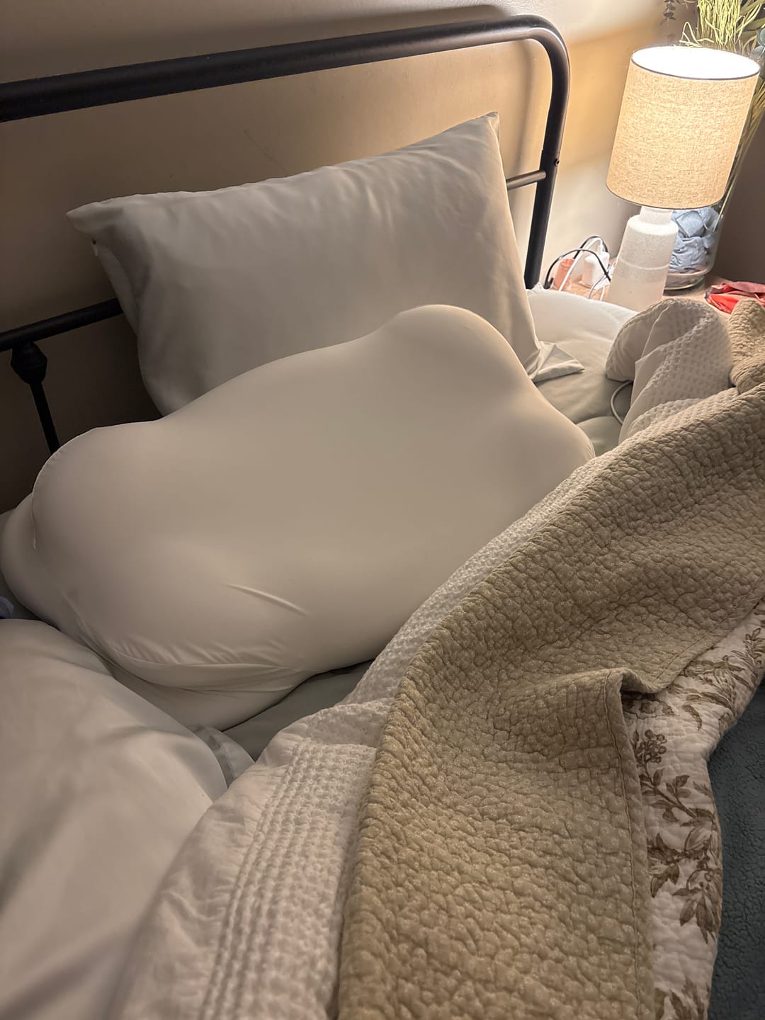 Customer photo review of Cloud Cooling Pillow Case