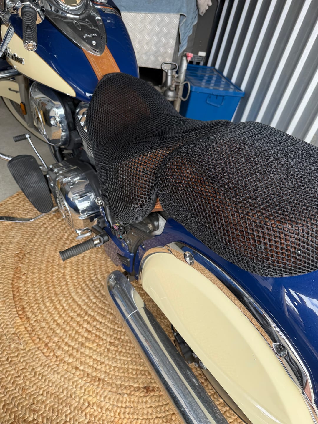 Customer photo review of Wind Rider Seat Cover