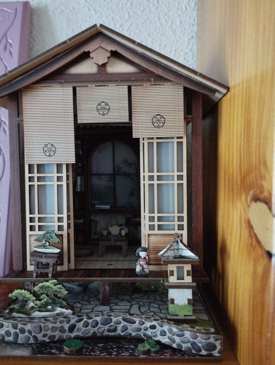 Customer photo review of DIY Book Nook Kit - Harmony Garden