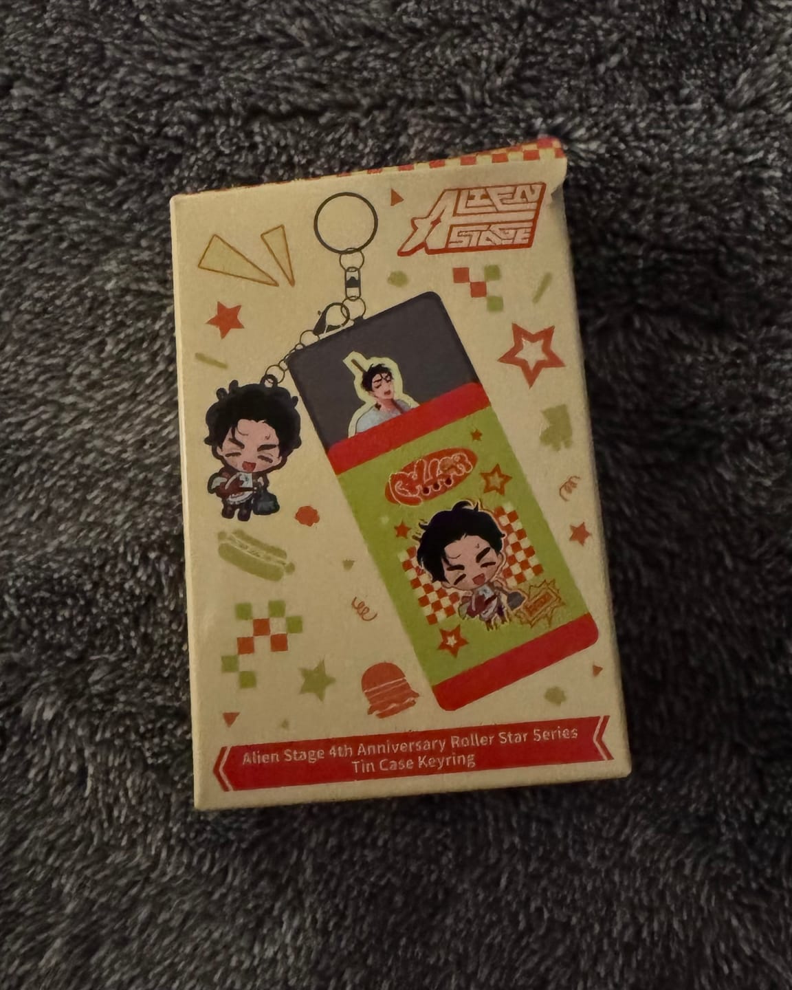 Customer photo review of 【Pre-Order】Alien Stage - 4th Anniversary - Roller Star Series - Tin Case Keyring Blind Box