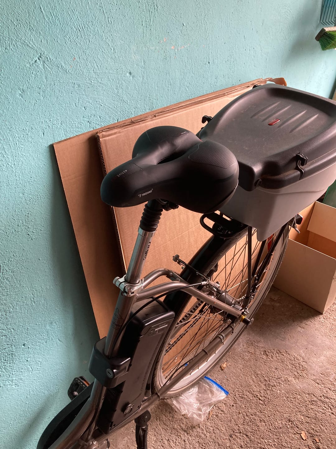 Customer photo review of Sella Fahrradsattel