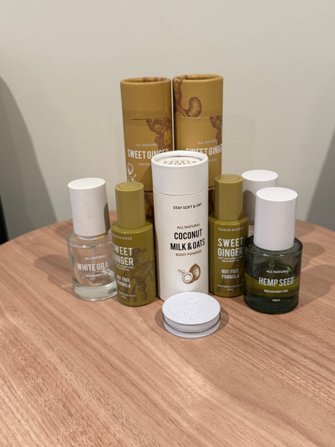 Customer photo review of [Nut-Free] Sweet Ginger Dry Oil for Sensitive Skin