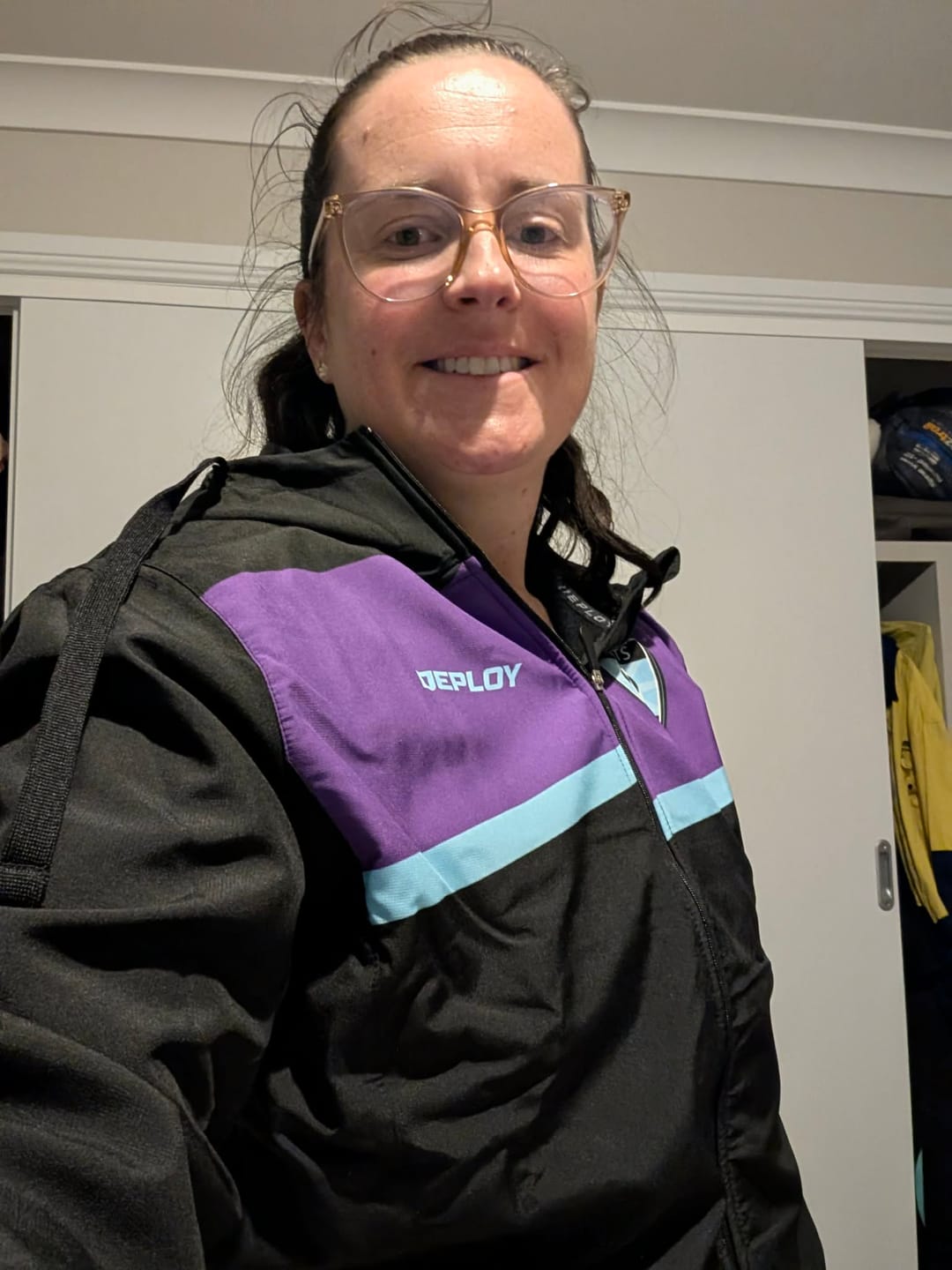 Customer photo review of SAINTS FC - Q-FLEECE JACKET
