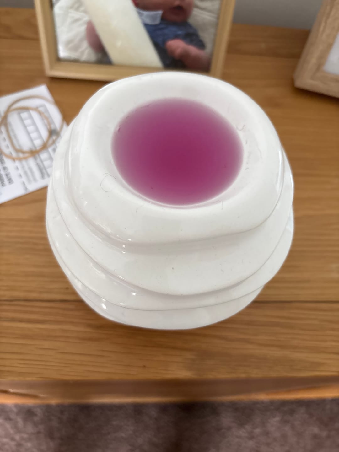Customer photo review of Wild Bluebell & Bergamot Gel Melt