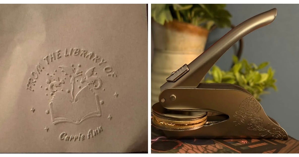 Customer photo review of Custom Embosser
