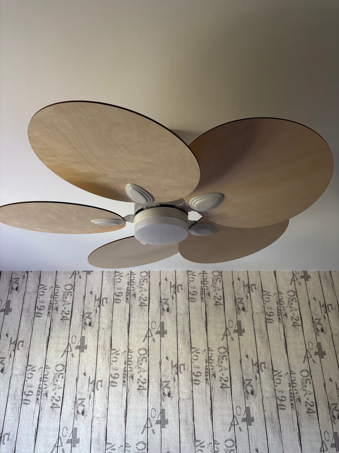 Customer photo review of Lotus | Ventilateur de plafond