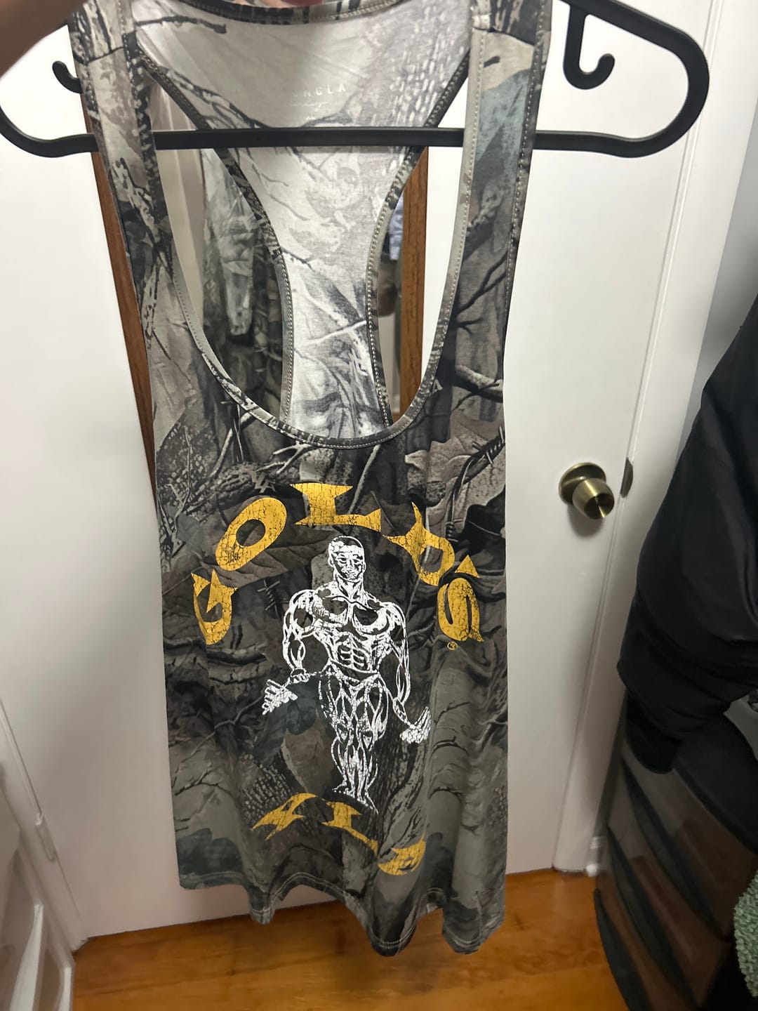Customer photo review of 3003 - Gold's Iron Legacy Icon Stringers