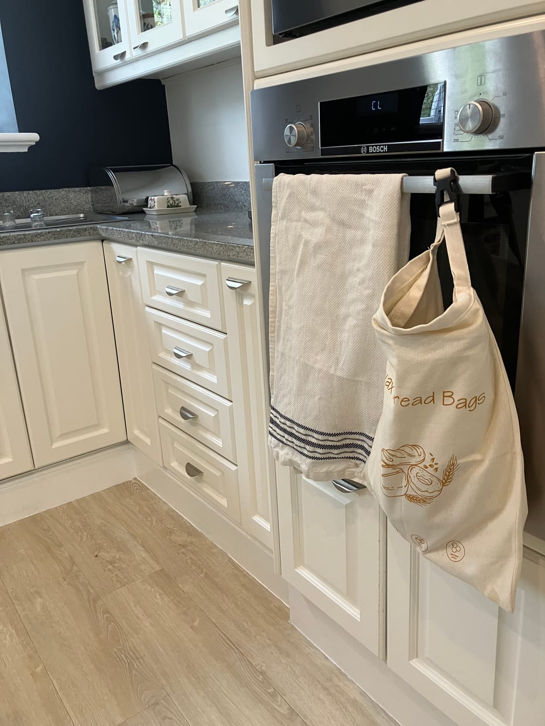 Customer photo review of Premium Beeswax Bread Bags Made from 100% Cotton