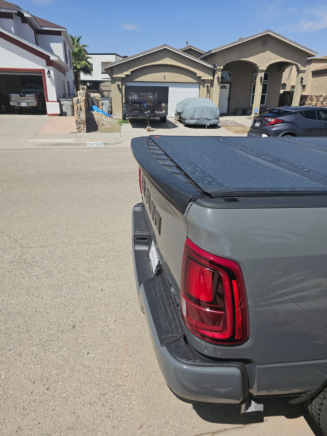Customer photo review of 2019-Up Ram 2500/3500 Rear Trunk Tailgate Spoiler