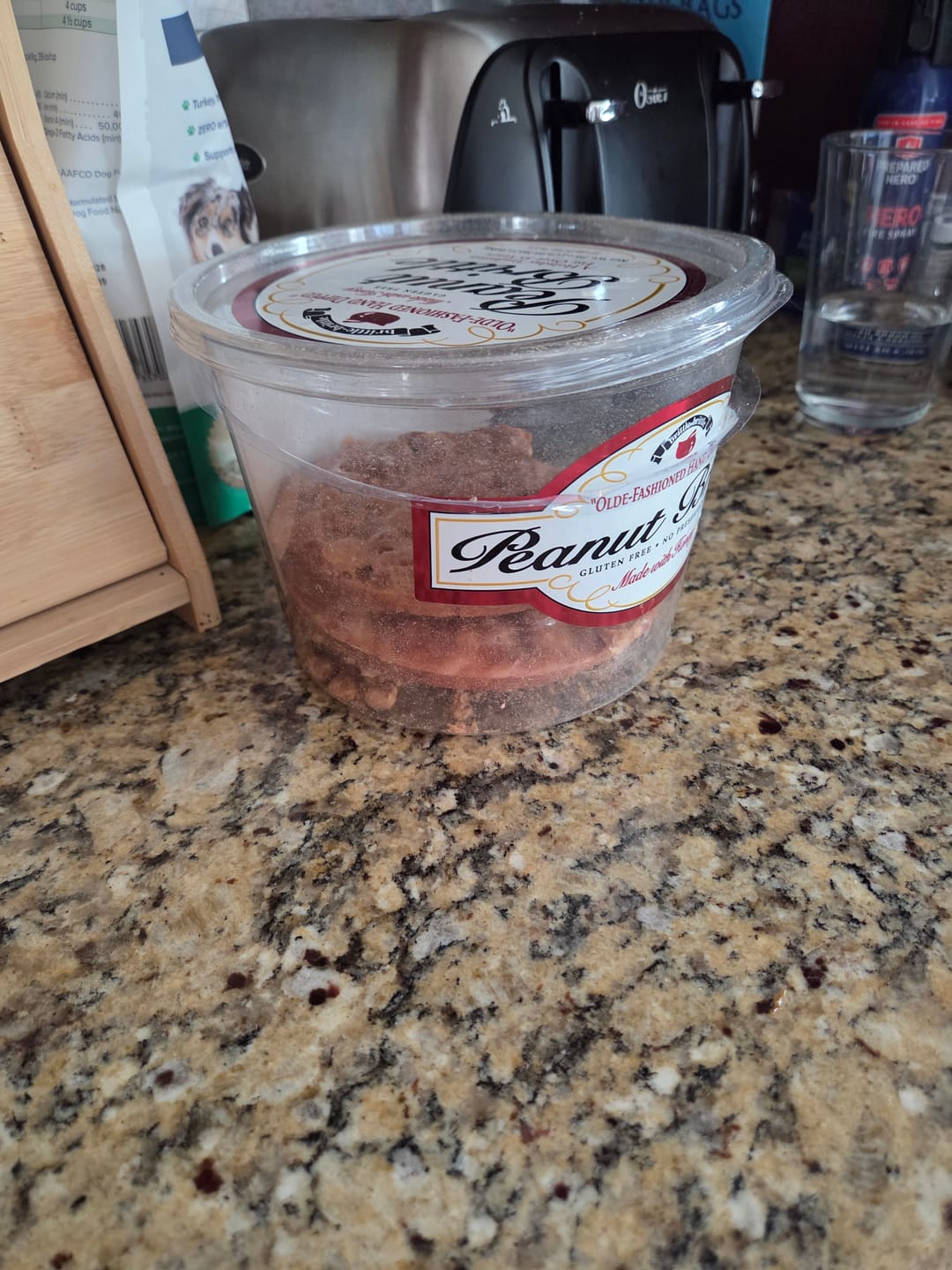 Customer photo review of Gourmet Peanut Brittle