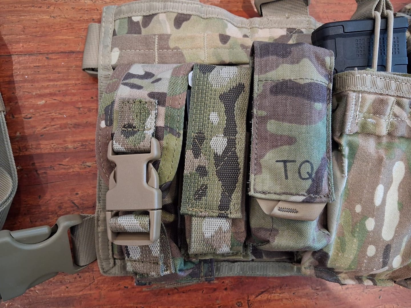 Customer photo review of Warrior Assault CQB Suppressor/Flashlight Pouch | MultiCam