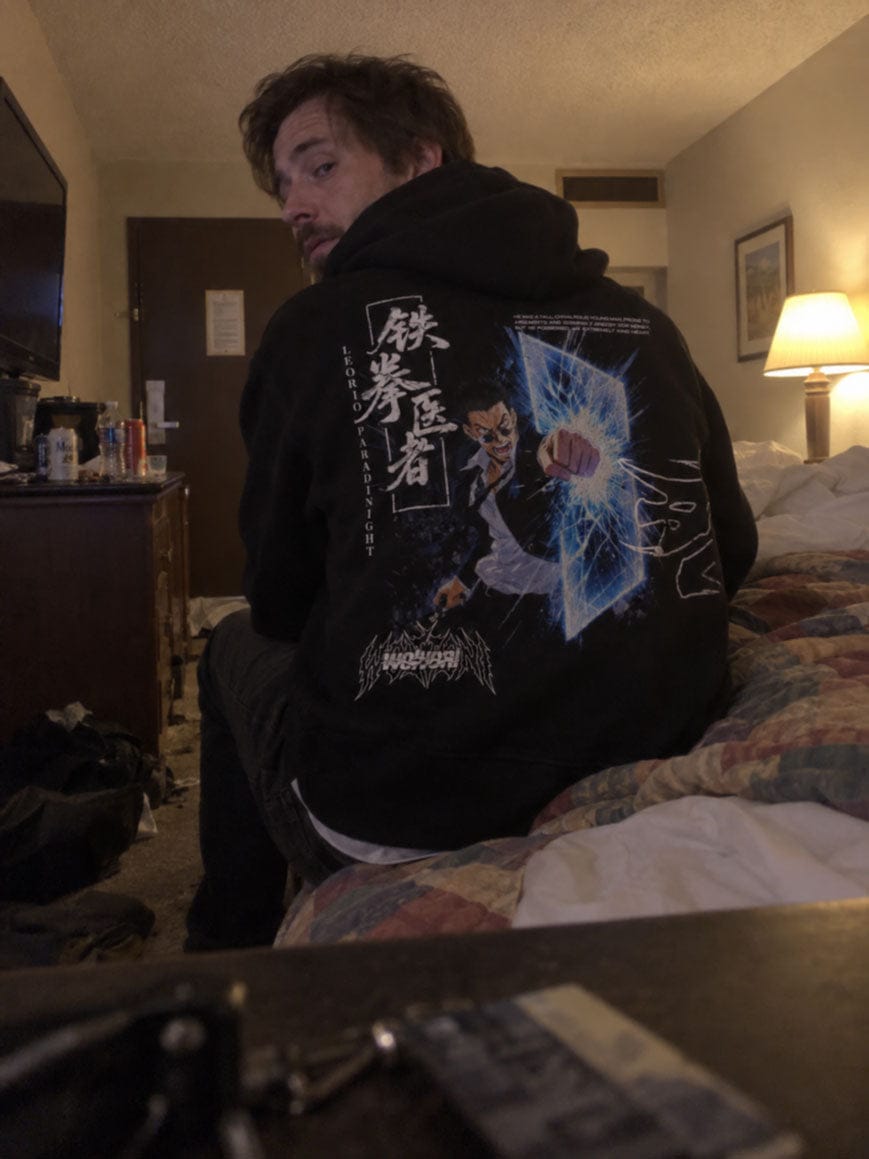 Customer photo review of HxH | Leorio Hoodie