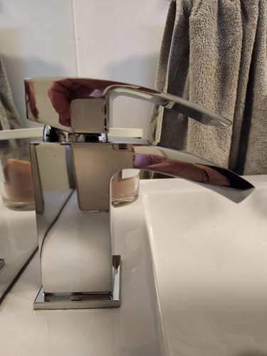 Customer photo review of Aquadart Pimlico Mono Basin Mixer & Waste - Chrome