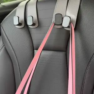 Customer photo review of Organizzazione Auto Ganci Doppio in Pelle Sintetica Morbida