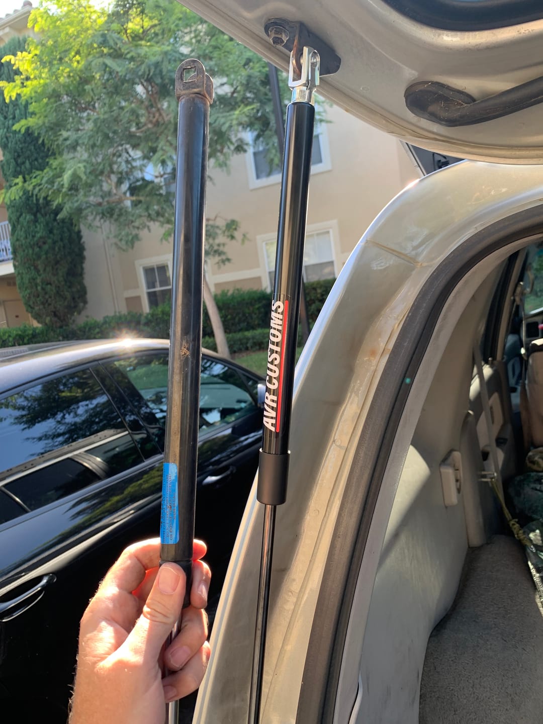 Customer photo review of 1996-2002 Toyota 4runner EZ Lift Rear Hatch Struts