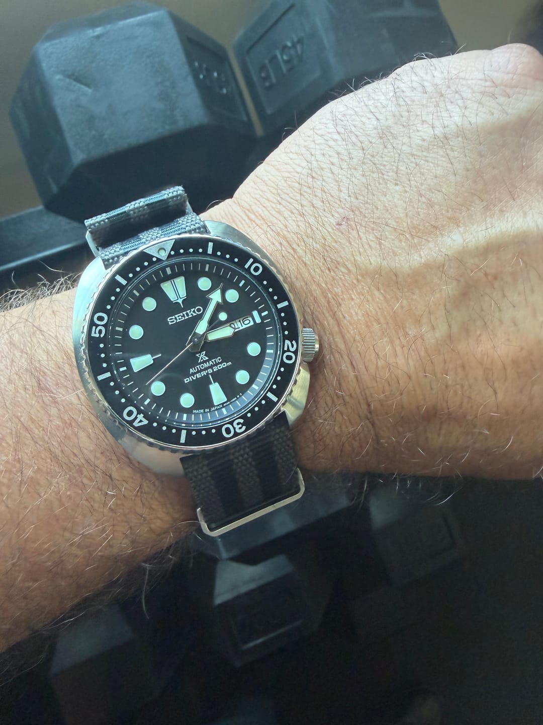 Customer photo review of Bond Nylon Strap - Five Eye